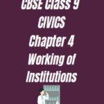 CBSE Class 9 Civics Chapter 4 Worksheet