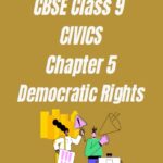 CBSE Class 9 Civics Chapter 5 Worksheet