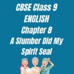 CBSE Class 9 English Chapter 8 Worksheet