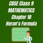 CBSE Class 9 Maths Chapter 10 Worksheet