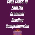 CBSE Class 10 Chapter 32 Worksheet