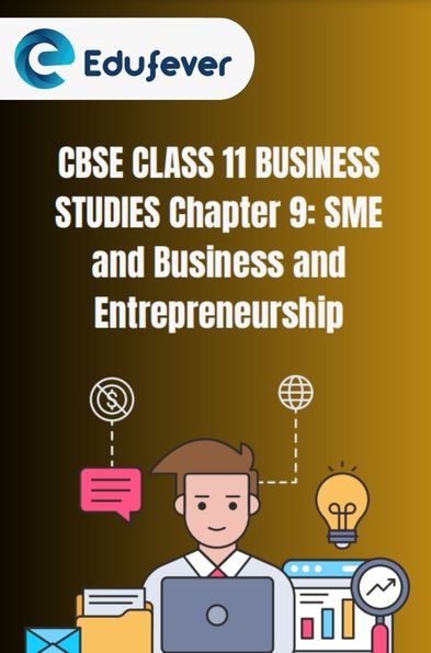 CBSE Class 11 Business Studies SME And Business And Entrepreneurship Notes