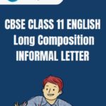 CBSE Class 11 English Informal Letter PDF
