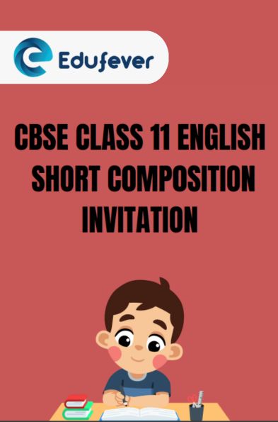 CBSE Class 11 English Invitation PDF