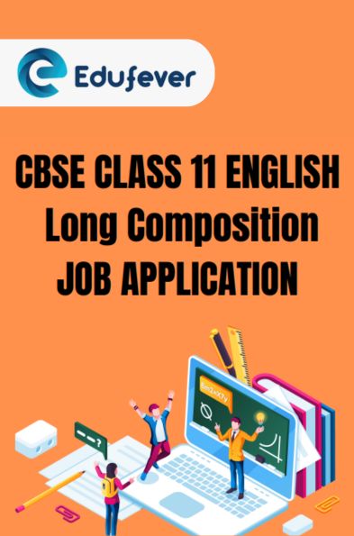 CBSE Class 11 English Job Application PDF