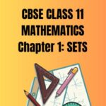 CBSE Class 11 Mathematics Sets Solutions