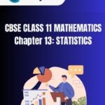 CBSE Class 11 Mathematics Statistics Solutions