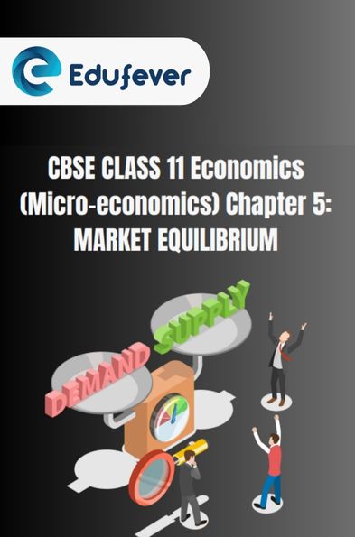 CBSE Class 11 Microeconomics Market Equilibrium Notes