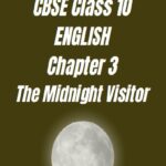 CBSE Class 10 English Chapter 3 Worksheet