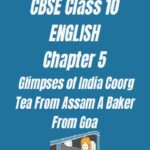 CBSE Class 10 English Chapter 5 Worksheet