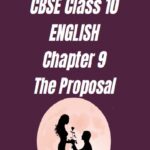 CBSE Class 10 English Chapter 9 Worksheet