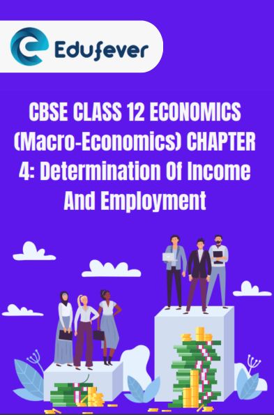 CBSE Class 12 Microeconomics Determination Of Income And Employment PDF