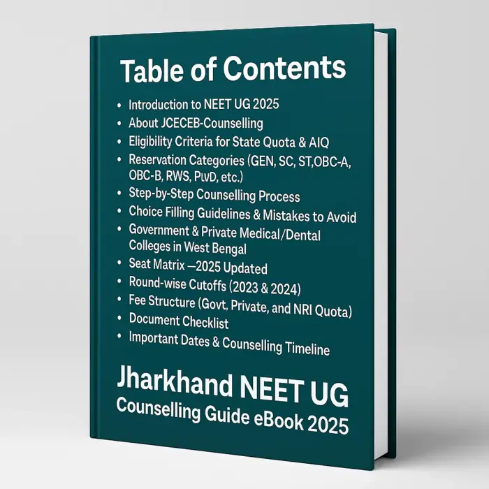 Jharkhand NEET UG Counselling Guide eBook 2025 - Image 2