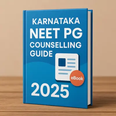 Karnataka NEET PG Counselling Guide eBook 2025