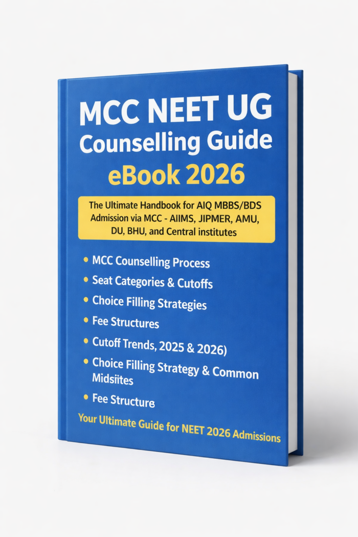 Neet Guide Book MCC NEET UG Counselling Guide eBook 2026