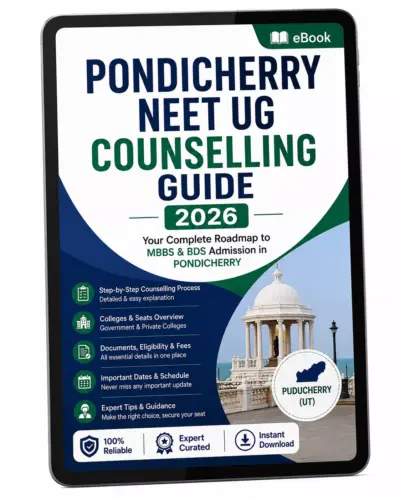 Pondichery NEET UG Counselling ebook 2026