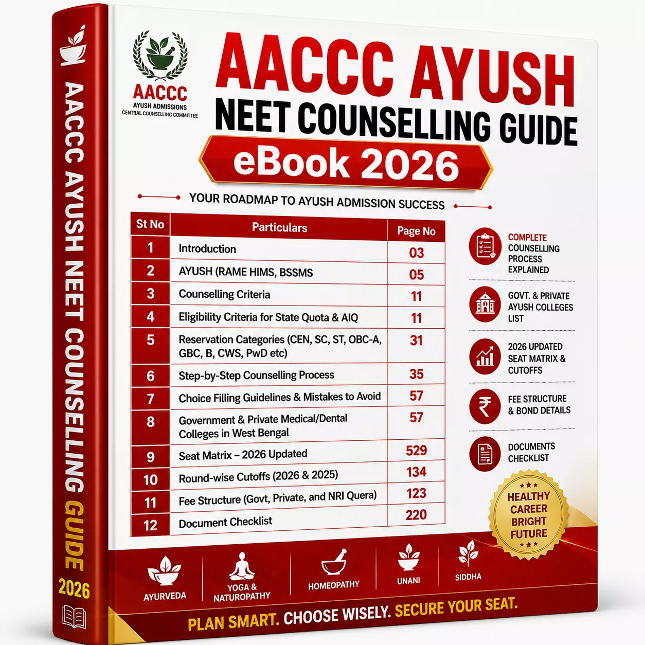 AACCC AYUSH NEET Counselling Guide eBook 2026 - Image 2