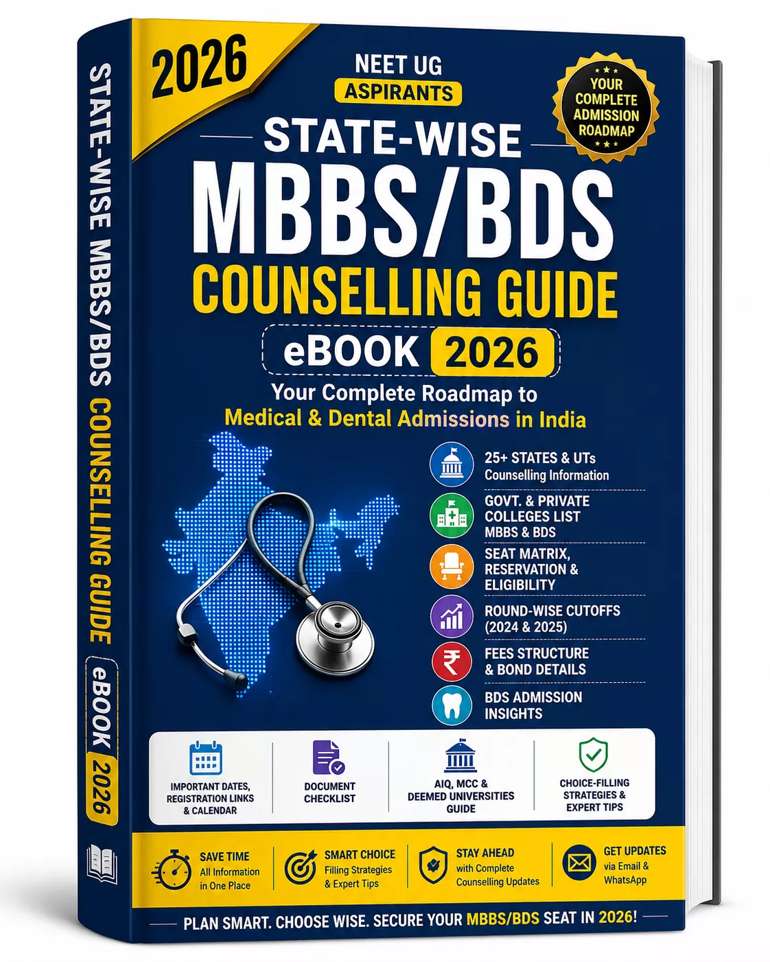 State-wise MBBS/BDS Counselling Guide eBook 2026